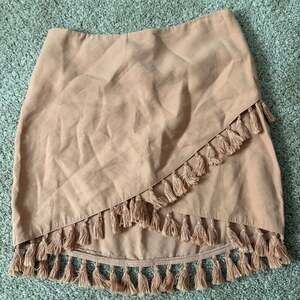 Other Fate Tassel Asymmetrical Criss Cross MiniSkirt Womens Medium